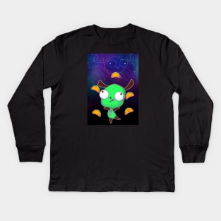 Taco Gir Kids Long Sleeve T-Shirt